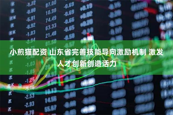 小煎猫配资 山东省完善技能导向激励机制 激发人才创新创造活力