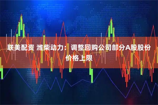 联美配资 潍柴动力：调整回购公司部分A股股份价格上限