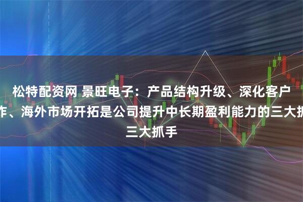 松特配资网 景旺电子:产品结构升级、深化客户合作、海外市场开拓是公司提升中长期盈利能力的三大抓手
